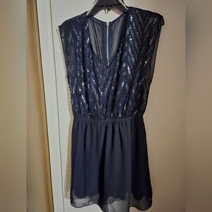 Juniors Size 9 Navy Blue Dress